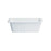 Bugambilia Food Pan, 1/3 size long, 97.73 oz., 11.65''L x 6.38''W, 5'' deep, rectangle, fits tile 22, cast aluminum with resin coating, smooth finish, NSF