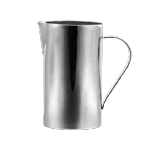 Water Pitcher, 71-1/2 oz., 8-1/8'' H x 4-3/5'' W, x 7-1/2''L, with handle, without ice guard, 18/10 stainless steel, mirror finish, WNK, Kent