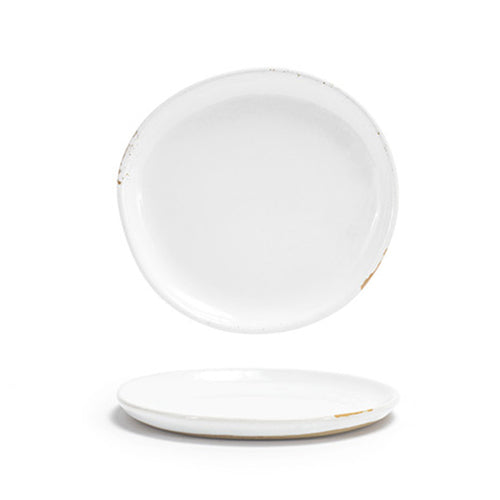 6'' Round Artefact Plate - White
