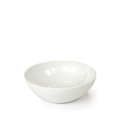 Tilt Bowl, 72-3/5 oz., 9-4/5'' dia. x 3-3/10''H, medium, round, ceramic, white, Silver Stock Tier