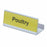 Identification Tag, 6'', for Camshelving & Camshelving Elements (must purchase in multiples of 12), white/clear