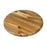 Chop Block, 14'' dia., 1-1/4'' thick, round, dishwasher safe, acacia wood, natural
