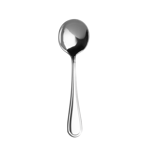 Bouillon Soup Spoon, 6'', 18/0 stainless steel, Varick FW, Charleston