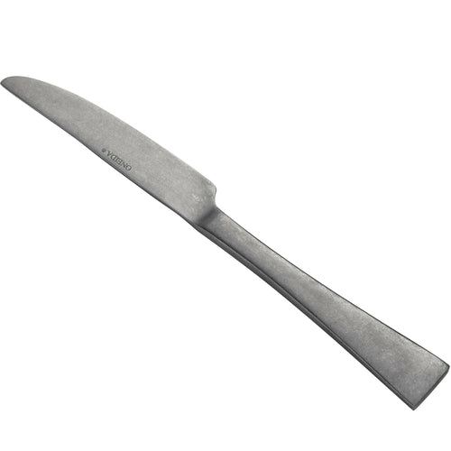 Butter Knife, 7'', solid, heavy weight, relic finish, Lexia