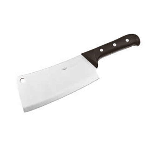 Meat Cleaver, 10-1/4'', stainless steel blade, polypropylene handle, black, Paderno, Series 18200