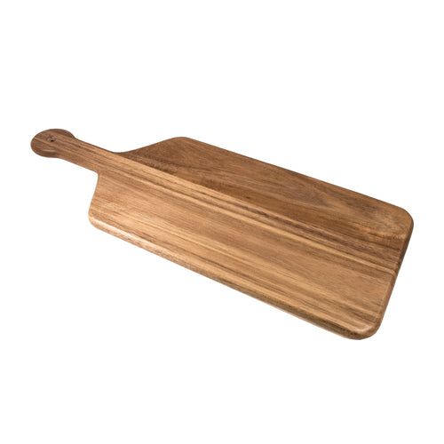 Paddle Board, 20'' x 8'', rectangular, flat, dishwasher safe, acacia wood, natural