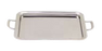 Tray, with handles, 19-1/2'' x 15'', rectangular, 18/10 stainless steel, Arthur Krupp, 663 Series