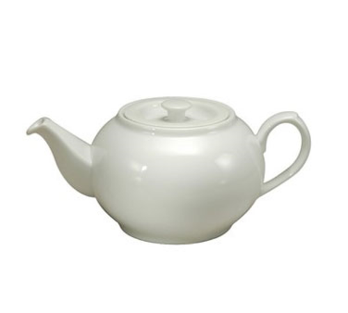 Oneida - Teapot, 21 oz., 7-5/8'', with lid, porcelain, bright white, East, Sant' Andrea, Fusion