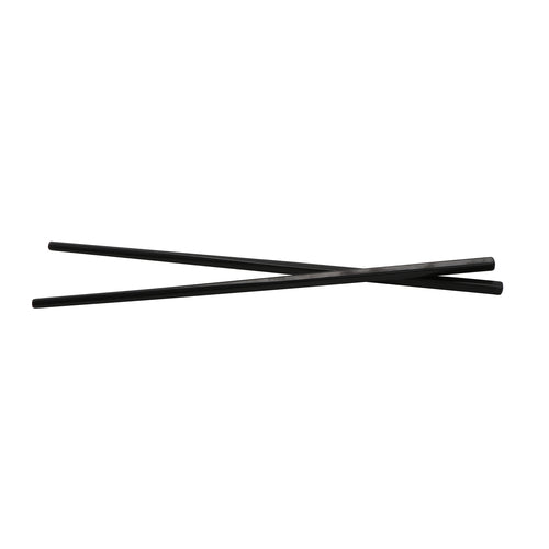 9.5'' Glossy Black Melamine Chopsticks