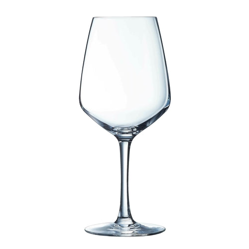 Wine Glass, 16-3/4 oz., glass, clear, Arcoroc, V. Juliette, (H 8-1/2''; T 2-1/2''; M 3-5/8''; B 3-1/8'')