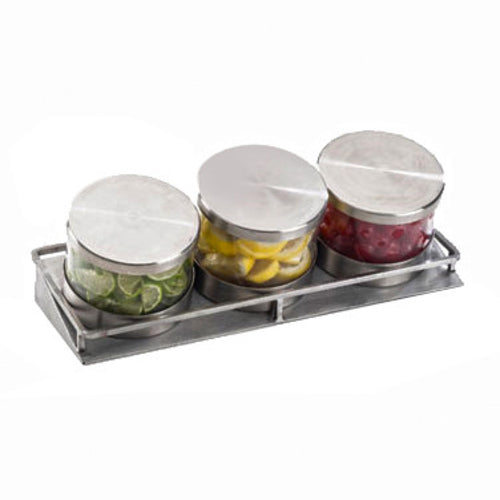 Cold Condiment Display  16.5''W x 6''D x 2''H