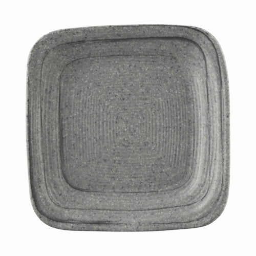 Plate, 5'' x 5'' x 3/4''H, irregular square