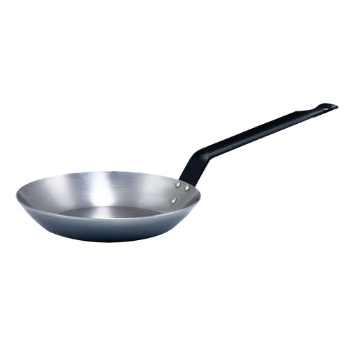 11'' French Style Fry Pan, Polished Carbon Steel (Spain)