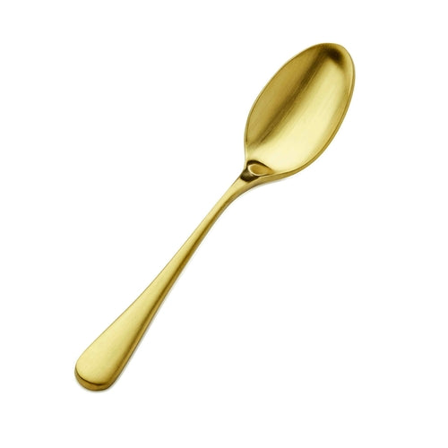 Como Teaspoon, 6-3/8'', 18/10 stainless steel, gold matte