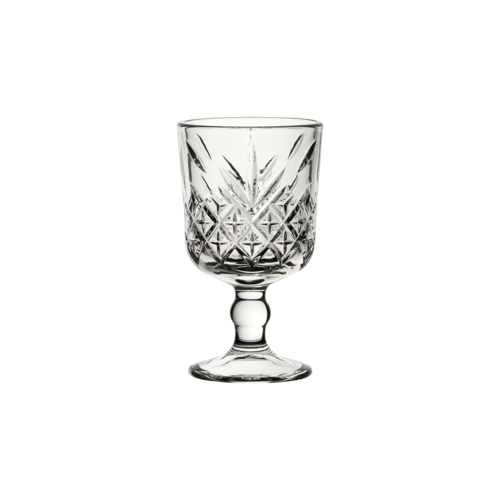 Stemmed Shot Glass, 2.0 oz., 3.5''H, Soda Lime, Clear, Pasabahce, Timeless Vintage
