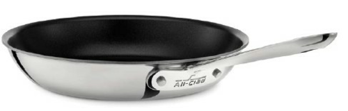 ALL CLAD  8'' Nonstick Fry Pan, d5 Stainless Brushed