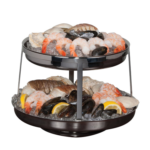 Seafood Stand 2-tier 12'' Dia.