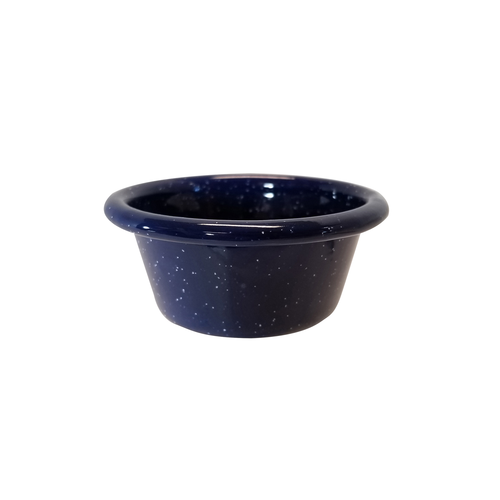 Enamelware Collection Ramekin, 3 oz., round, vitreous porcelain enamel over steel, blue