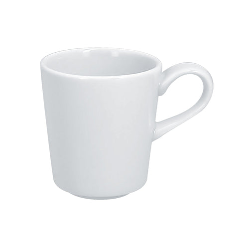 Access Espresso Cup, 3 oz., round, with handle, reinforced edges,  Polaris porcelain, white
