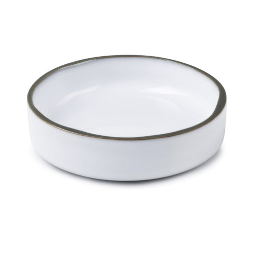 (CO2070N-234) Bowl, 1-1/4 oz., 2-3/4'' dia., round, stackable, porcelain, white cumulus, Caractere