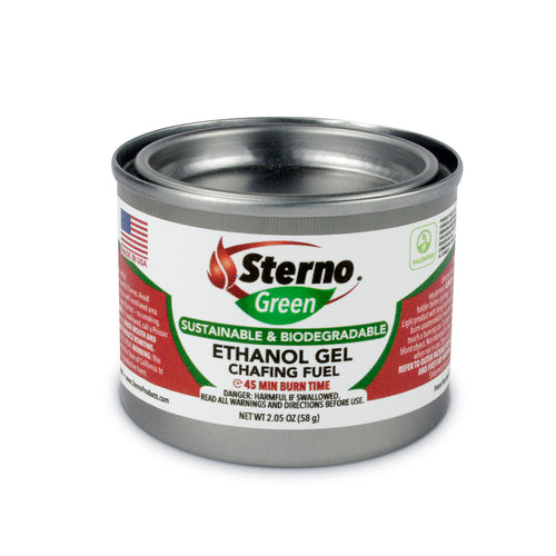 Sterno Green Gel Chafing Fuel 45 Minute Ethanol Gel