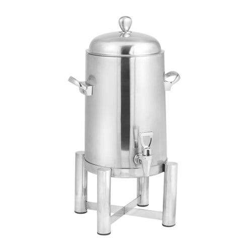 Pillar'd Coffee Urn, 3 gallon, 13-1/2'' x 13-1/2'' x 24-1/2''H, thermally vacuum insulated