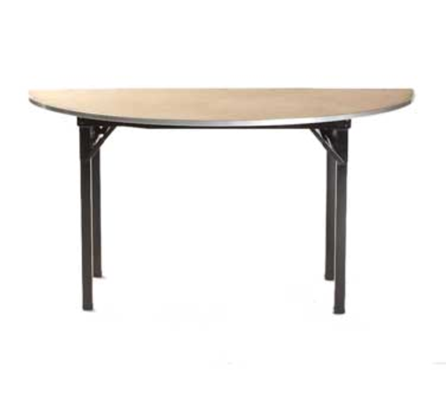 Original Folding Table Half-round Top