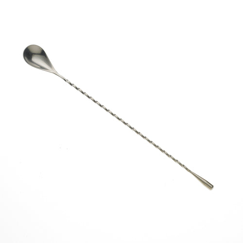 Barfly Classic Bar Spoon 11-13/16'' (30 Cm) Weighted Teardrop Shaped End