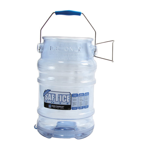 Saf-t-ice Tote 6 Gallon Polycarbonate