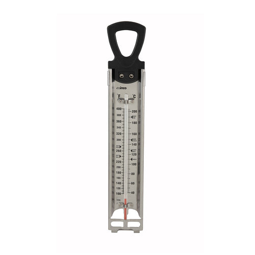 Candy/deep Fry Thermometer Temperature Range 100 To 400 F 2 X 11-3/4 Paddle Type