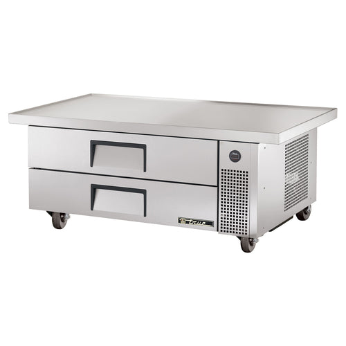 Refrigerated Chef Base 51-7/8''L Base 60''L One-piece 300 Series 18 Gauge Stainless Steel Top