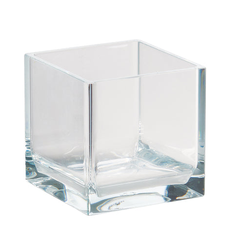 Storage Jar, 4''W x 4''D x 4''H, square, polycarbonate
