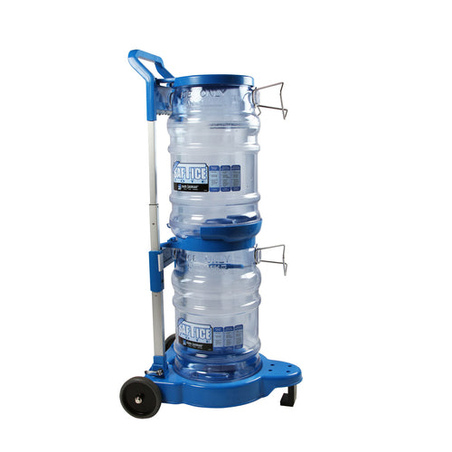 Saf-t-ice Cart Transports Up To (2) 6 Gallon Saf-t-ice Totes (Si6000) Nsf