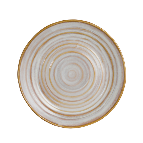 Plate, 10'' dia., round, ceramic, Folio Stoneware, Azores Costa