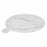 Carrara Collection Marble Platter, 17-3/4'' x 15'' x 1/2''H, round, with handle