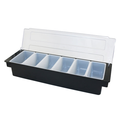 Caterers Condiment Holder 19-1/2L x 2-3/4W x 3-3/4H