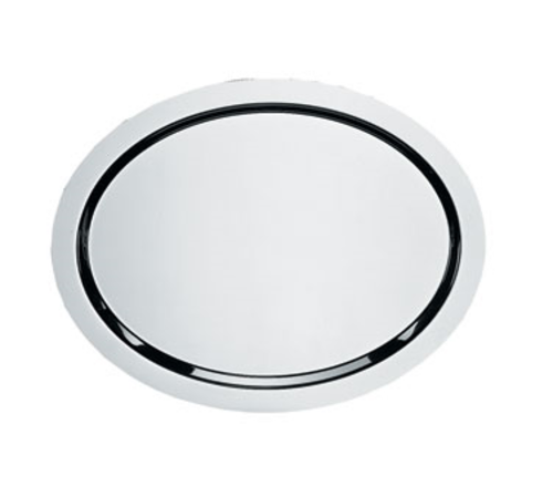 Serving Tray, 20-1/4'' x 15-1/2'', oval, 18/10 stainless steel, by WMF