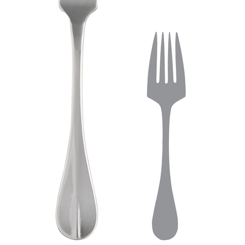 Serving Fork 8-1/2'' 18/10 stainless steel