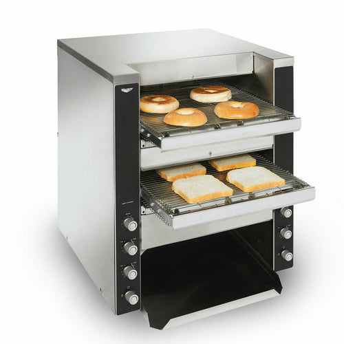 Dual Conveyor Toasters Up To (1,100) Slices/hr (Combined) (1) 1-1/2' To 3''H