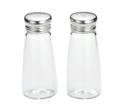 Salt/Pepper Shaker, 3 oz. 1 7/8'' dia. x 4 1/2''H, round, dishwasher