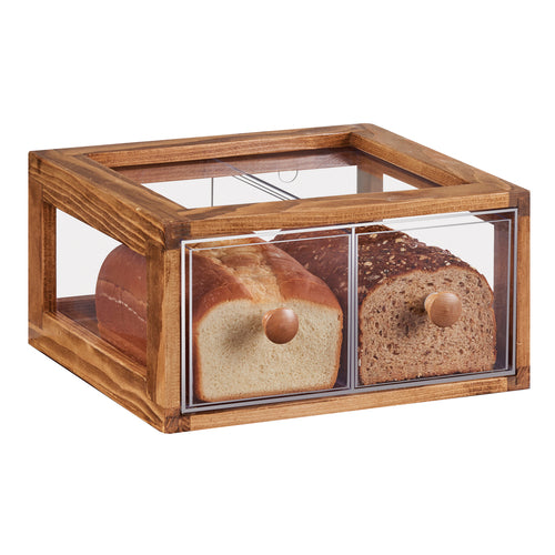 Madera Bread Display  13-5/8''W x 13''D x 7-1/8''H
