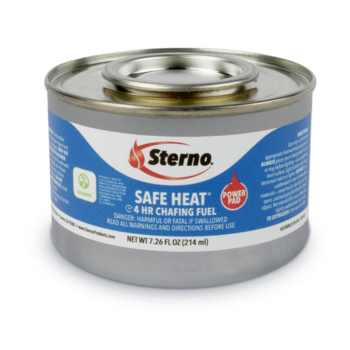 Sterno Safe Heat Chafing Fuel With Power Pad 4 Hour
