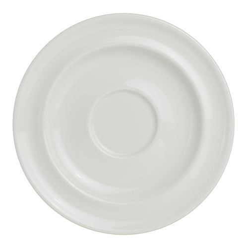 A.D. Saucer, 4-7/8'' dia., round, (fits 62101ST0664) scratch & mark resistant glaze, Maxadura porcelain, Royal Porcelain, Cadence