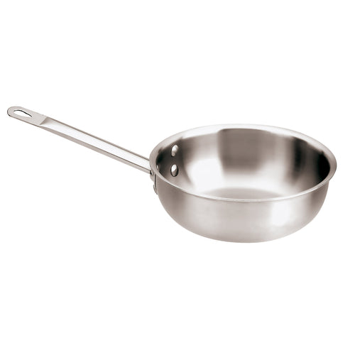 Saute Pan, 1-1/4 qt., 6-1/4'' x 2-3/8'', tri-ply stainless steel, polished mirror finish
