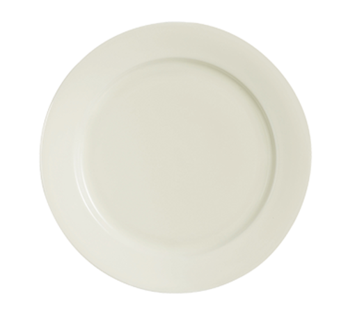 Brunch Plate, 9-5/8'' dia., round, wide rim, bone china, Chef & Sommelier