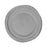 Plate, 10'' dia. x 3/4''H, irregular round,  melamine, granite stoneware design, Della Terra