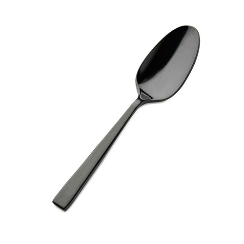 Roman Demitasse Spoon, 4-1/2'', 18/10 stainless steel, black
