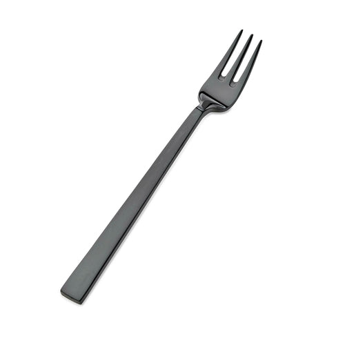 Roman Oyster Fork, 6-1/4'', 18/10 stainless steel, black