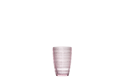 Hospitality Brands Pearls Hi-Ball Glass, 13 oz., pink