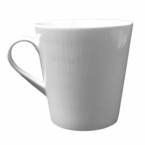 Cup, 8.8 oz., porcelain, white, Emanata by Bauscher